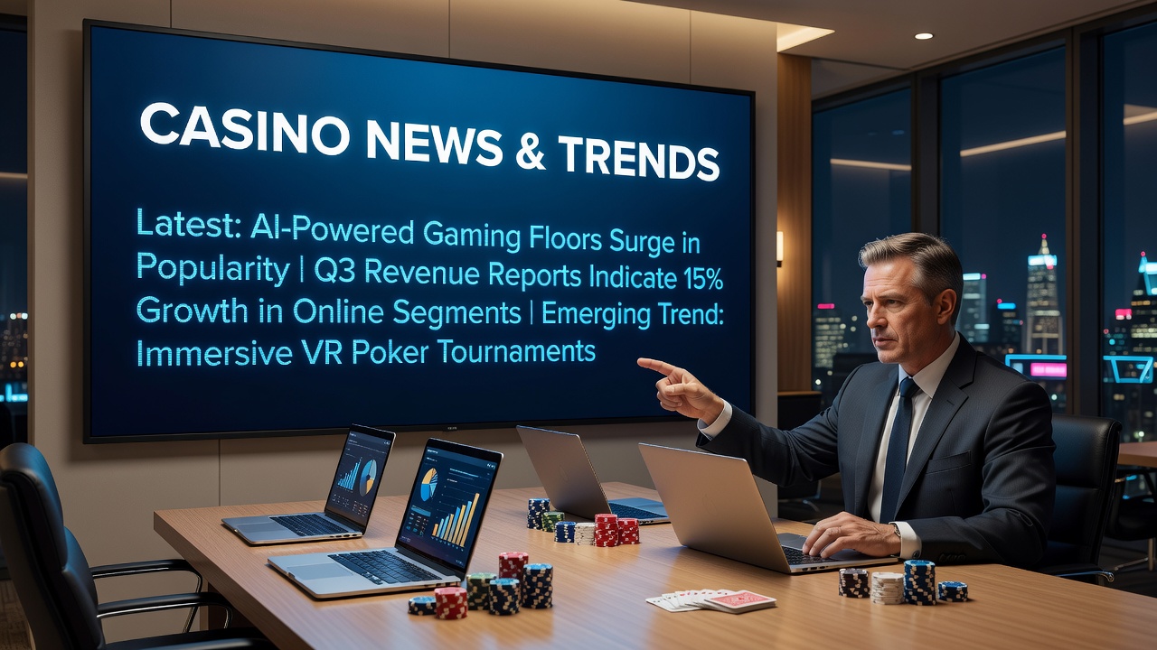 Modern casino interior showing updated gaming floors and facilities during a renovation project