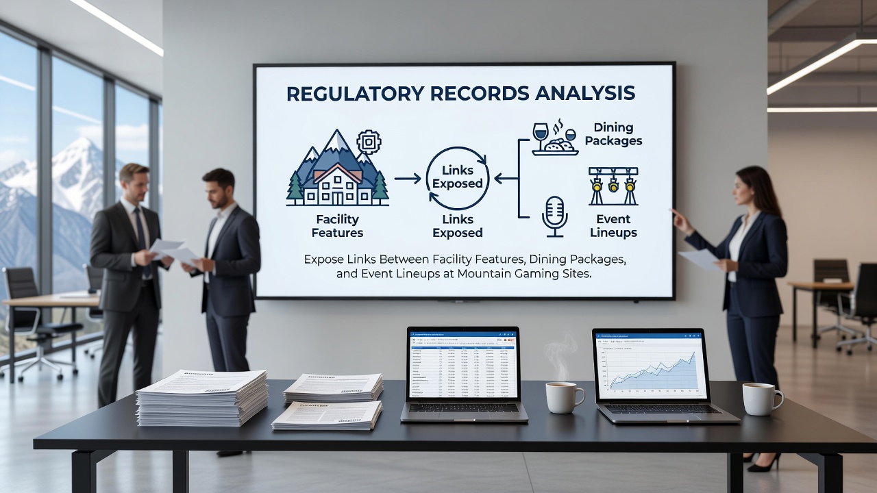 Regulatory Records Expose Links Between Facility Features, Dining Packages, and Event Lineups at Mountain Gaming Sites